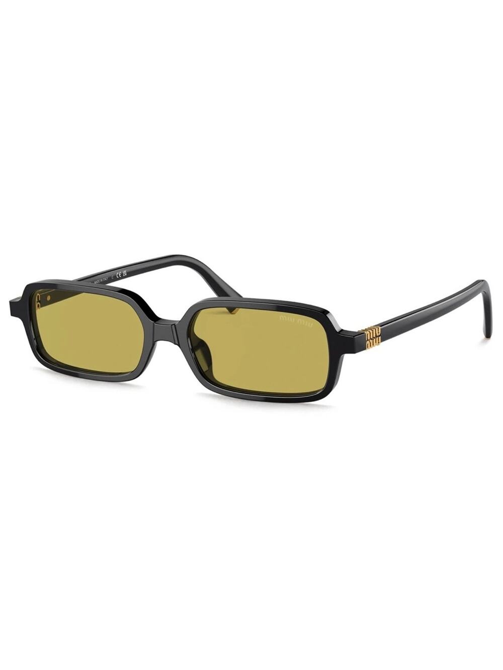 Miu Miu MU11ZSF 16K07O Black Sunglasses New Authentic
